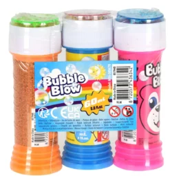 SET 3 FLACONS DE BULLES DE SAVON 60ML