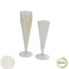 SET 6 FLUTES A CHAMPAGNE 12CL OR