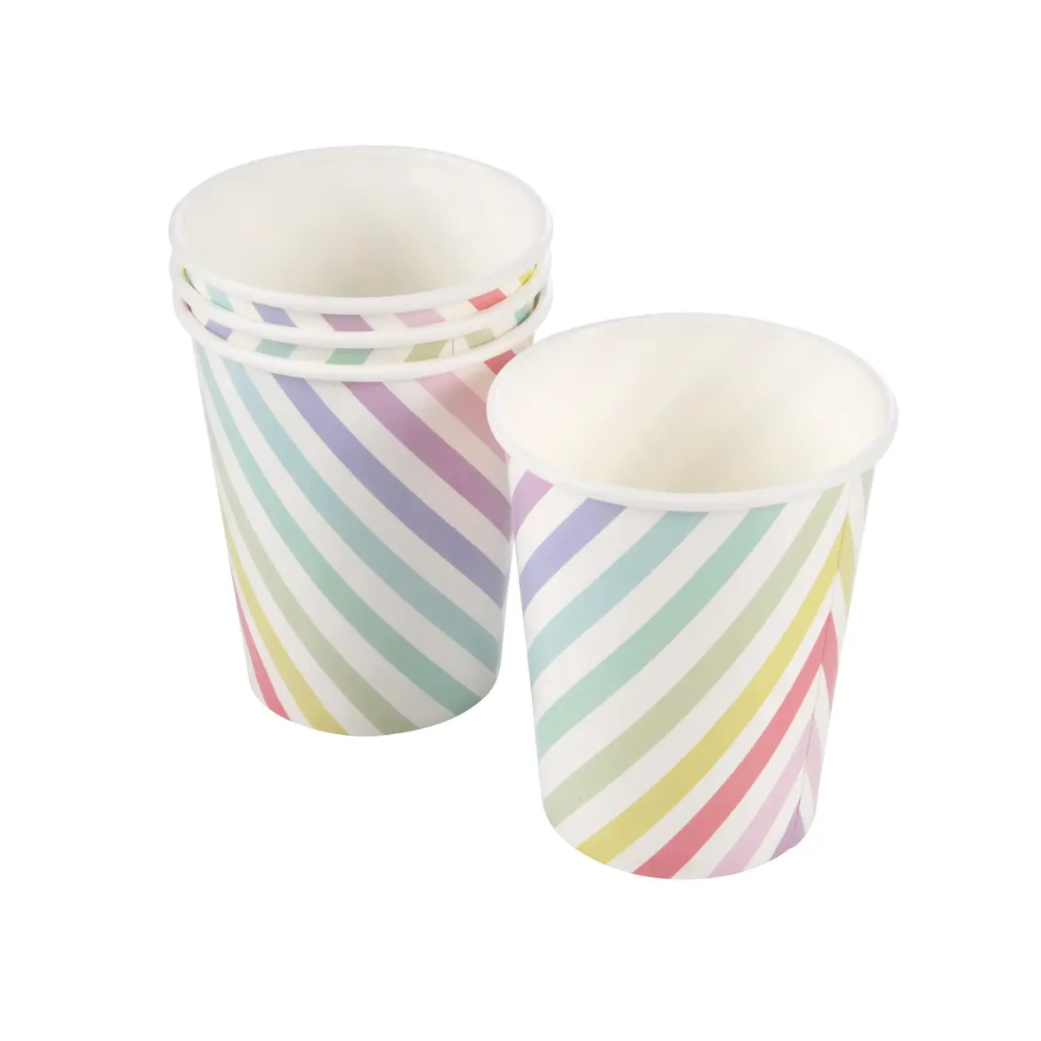 SET 6 GOBELETS CARTON 25CL LICORNE