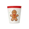 SET 6 GOBELETS CARTON 25CL PETIT BISCUIT