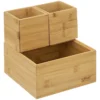 SET 4 ORGANISEURS BAMBOU