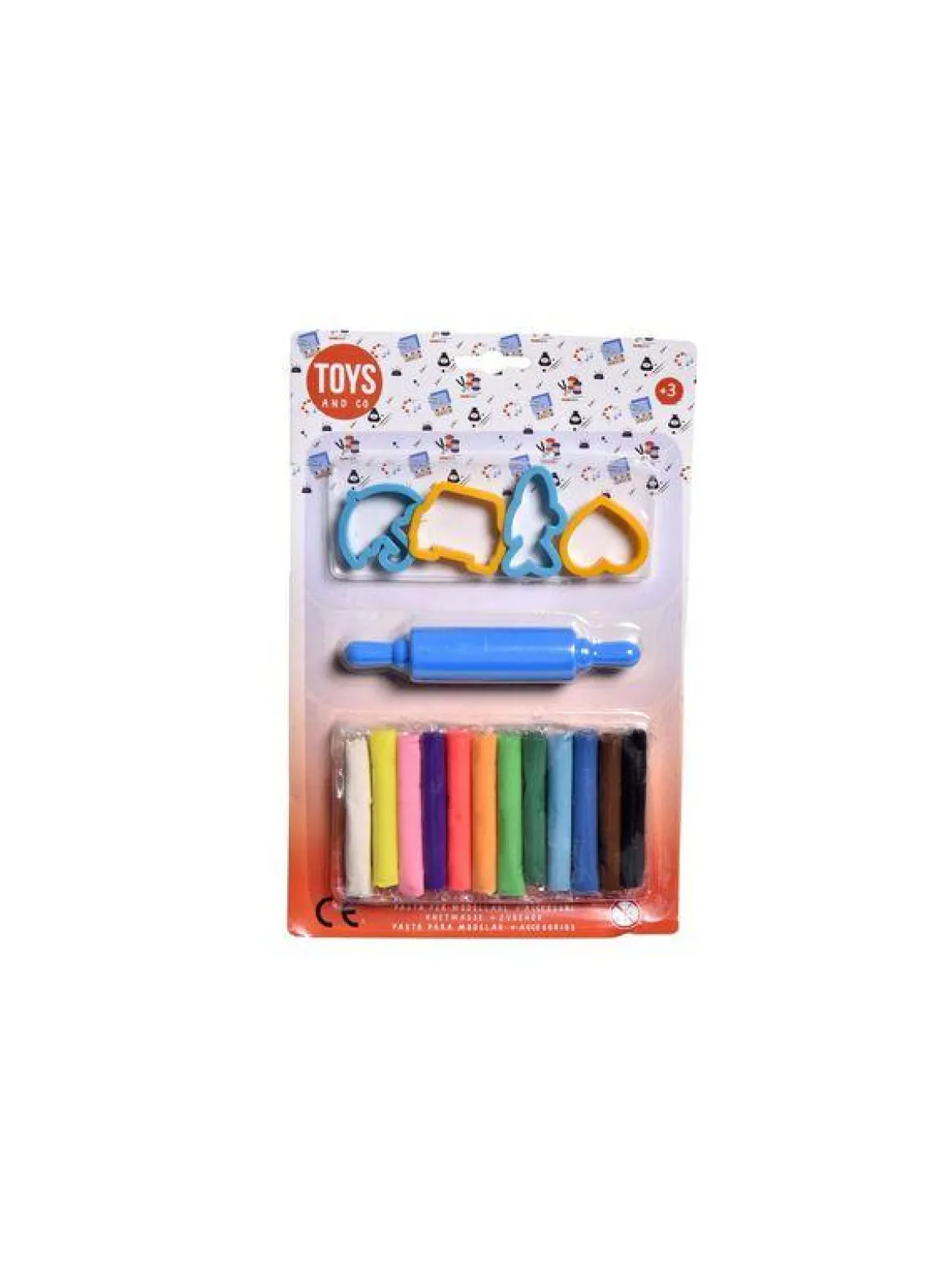 SET PATE MODELER 12 BATONNETS 10GR ET 4 MOULES ET ROULEA