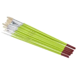 SET 8 PINCEAUX APPRENTISSAGE HUILE