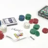 SET POKER 100 JETONS ET 2 JEUX CARTES ET 1 DEALER