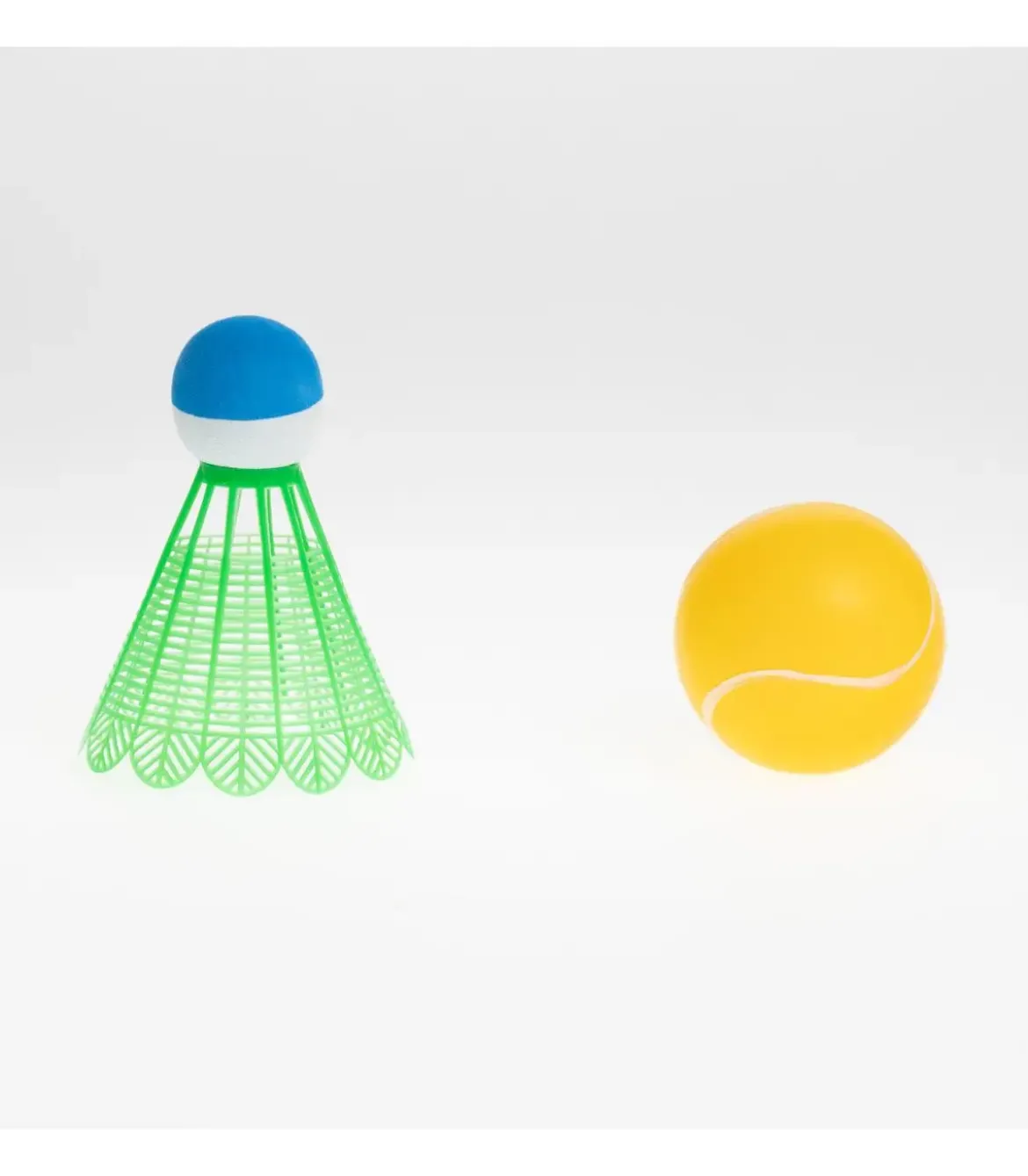 SET 2 RAQUETTES DE BADMINTON AVEC 2 BALLES