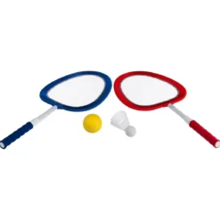 SET 2 RAQUETTES SOUPLES AVEC BALLE ET VOLANT