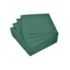 SET 40 SERVIETTES COCKTAIL MICROGA 2 PLIS 25X25CM VERT SAPIN