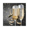 SET 20 SERVIETTES COCKTAIL 3 PLIS 25X25CM COUPES FESTIVES