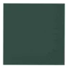 SET 20 SERVIETTES COCKTAIL 3 PLIS 25X25CM VERT