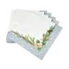 SET 20 SERVIETTES PAPIER 3 PLIS 33X33CM BRANCHE DE SAPIN
