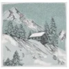 SET 20 SERVIETTES 3 PLIS 33X33CM COTTAGE DE MONTAGNE