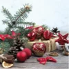 SET 20 SERVIETTES 3 PLIS 33X33CM HOLIDAY TIME