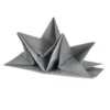 SET 12 SERVIETTES PRE PLIEES 40X60CM GRIS