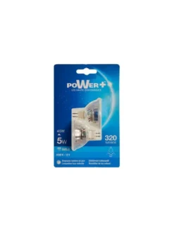 SET 2 SPOTS MR16 GU5.3 5W 4200K