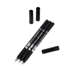 SET 3 STYLOS CALLIGRAPHIE ARGENT