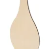 SILHOUETTE VASE BOIS 11.5X24.5X4CM