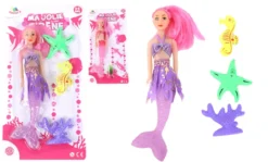 SIRENE AVEC ANIMAUX DE LA MER