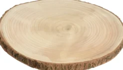 SOUS ASSIETTE BOIS 25X2CM