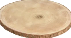 SOUS ASSIETTE BOIS 35X2CM