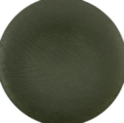 SOUS ASSIETTE VERT DESIGN BOIS D.33CM