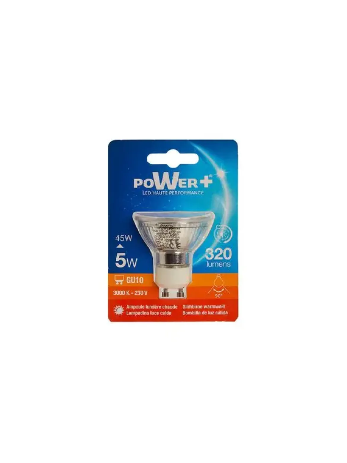 SPOT GU10 SMD 5W 3000K