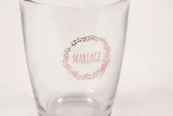 STICKER AUTOCOLLANT MARIAGE X12 PIECES ROSE GOLD