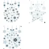 STICKER FORME FLOCONS 29X40CM