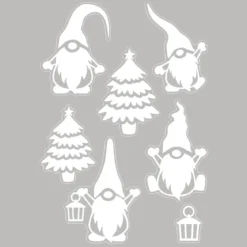 STICKERS FLOQUES PAIN EPICE GNOME