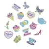 STICKERS MAMAN CAOUTCHOUC MOUSSE X24 PIECES
