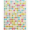 STICKERS STRASS ADHESIFS CRISTAL RONDS X504 PIECES