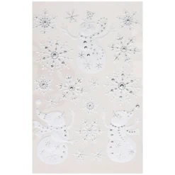 STICKERS STRASS FLOCON 29X41CM