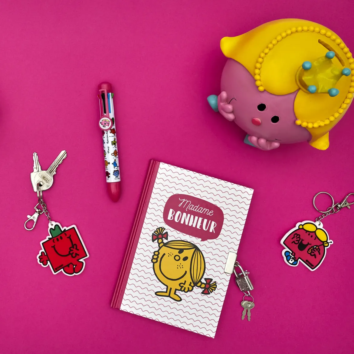 STYLO 8 COULEURS MR MME