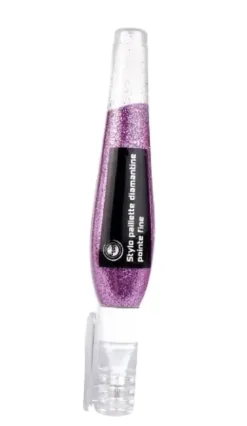 STYLO PAILLETTES DIAMANTINES VIOLET 10G