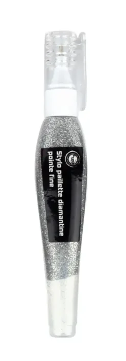 STYLO PAILLETTES DIAMANTINES ARGENT 10G