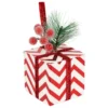 SUJET CADEAU BAIES ROUGES 10CM