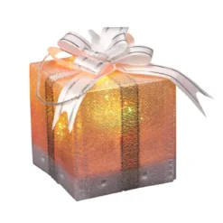 SUJET LUMIMEUX PAQUET CADEAU 1 LED