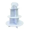 SUPPORT 3 ETAGES POUR CUP CAKE BABY SHOWER BLEU