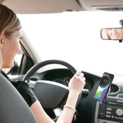 SUPPORT TEL VOITURE INFRAROUGE CHARGE INDUCTION