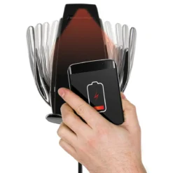 SUPPORT TEL VOITURE INFRAROUGE CHARGE INDUCTION