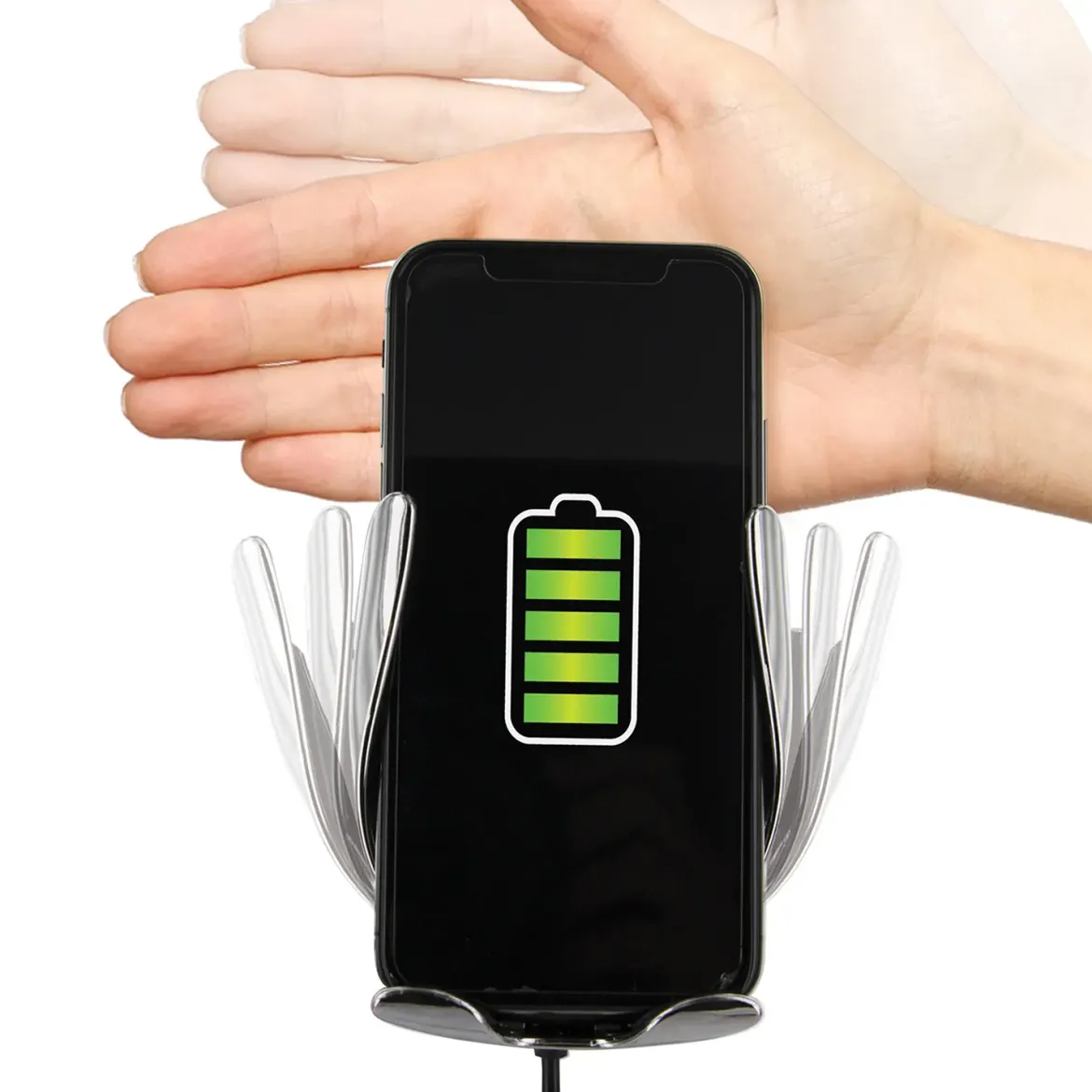 SUPPORT TEL VOITURE INFRAROUGE CHARGE INDUCTION