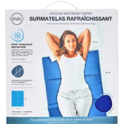 SURMATELAS RAFRAICHISSANT 70X90CM