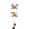SUSPENSION BOIS MOBILE ECUREUIL 55CM
