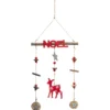 SUSPENSION BOIS MOBILE NOEL 38CM