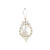 SUSPENSION BOIS OVALE GOUTTE AJOUREE