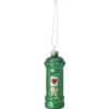 SUSPENSION BOITE AUX LETTRES VERRE VERTE