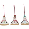 SUSPENSION BONHOMME DE NEIGE H.9CM