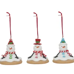 SUSPENSION BONHOMME DE NEIGE H.9CM