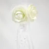 SUSPENSION BOULES DE ROSE ET PERLES BLANC