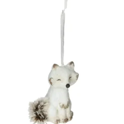 SUSPENSION CERAMQIUE ANIMAL ET FOURRURE H.8CM