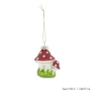 SUSPENSION CHAMPIGNON VERRE D.5CM